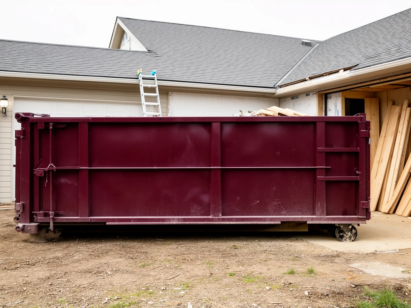 Roll-off dumpster from Sycamore Meadows Dumpsters in Buffalo, NY